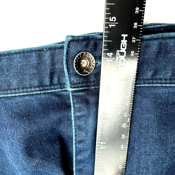 TOMMY BAHAMA Men's‎ 54x30 Dark Wash Indigo Blue Jeans Straight Stretch Soft EUC - Picture 8 of 9